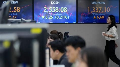 Stock market today: Asian shares fall as China reports weaker global demand hit its trade in August