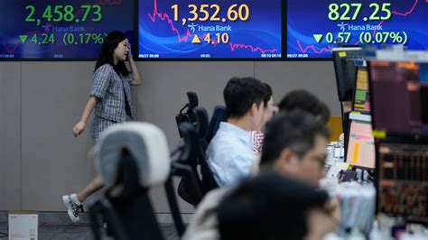 Stock market today: Asian shares mostly lower after Wall Street retreat deepens