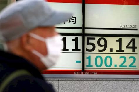 Stock market today: Asian stocks fall as concerns rise over Israel-Hamas war and high yields