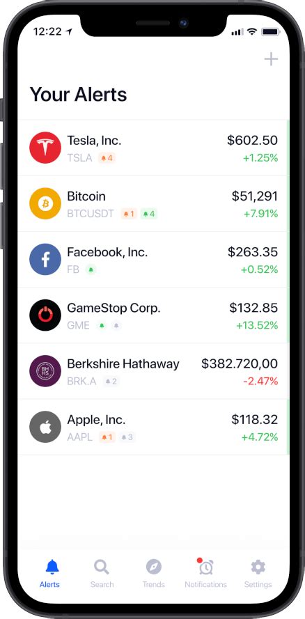 Stock price notification app. Things To Know About Stock price notification app. 