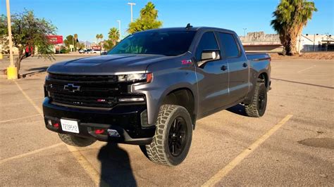 Stock trail boss with 33 inch tires. The Chevy Silverado Trail Boss has very narrow wheel wells in the front and will not accept a much larger tire. What will you have to do to increase the tir... 