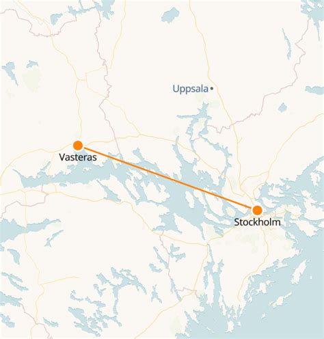 Stockholm to Västerås Train Times Book Cheap Tickets