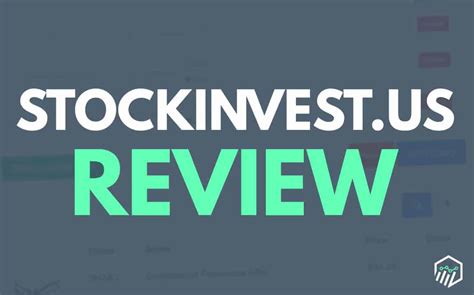 Stockinvest. StockInvest.us has more than 250,000+ registered users and gives a daily analysis of more than 25,000 stocks across 42 exchanges for FREE. 
