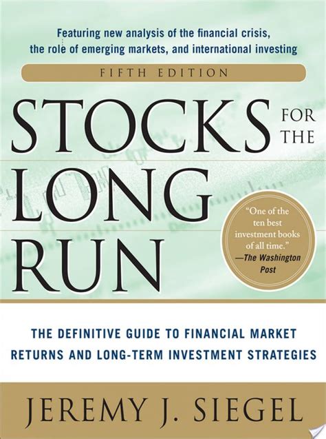 Stocks for the long run 5 or e the definitive guide to financial market returns and long term investment strategies. - The carolinas and the georgia coast 96 the complete guide.