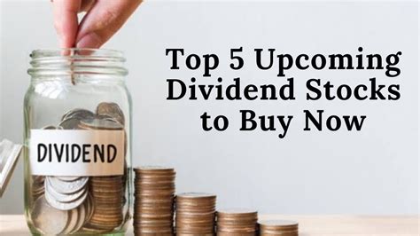 Stocks with upcoming dividends. Things To Know About Stocks with upcoming dividends. 