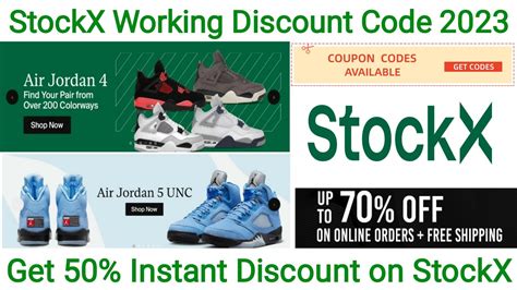 Here is the StockX Promo Code October reddit 2023 Find the best StockX deals and discounts right here! Our exclusive coupon codes are updated….