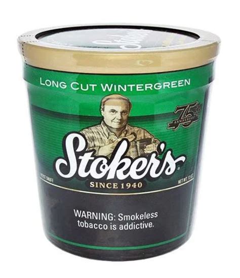 Stoker's is known for selling moist snuff in 12-oz tubs with a refil