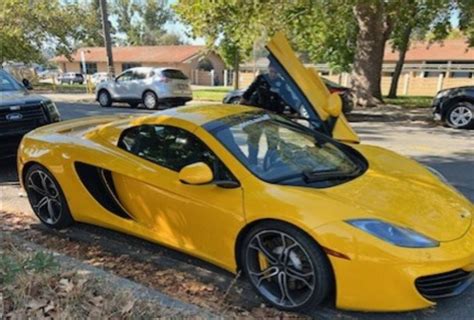 Stolen McLaren sports car found in Vallejo, man arrested