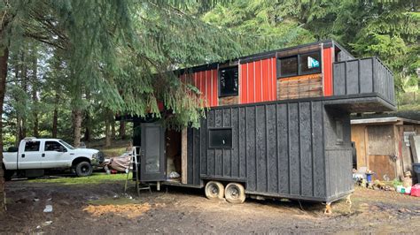 Stolen tiny house discovered on man's property while police arrest him