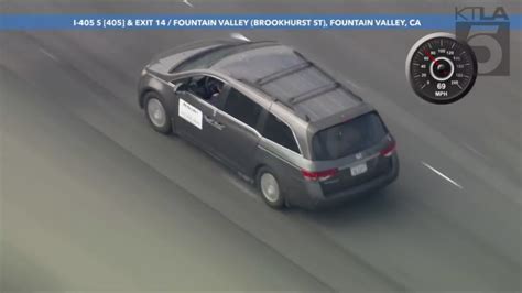 Stolen van suspect arrested in Carlsbad after chase from LA