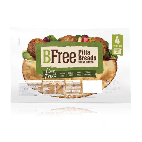 Stone Baked Pitta Bread BFree Foods EU