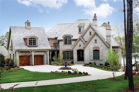 Stone French Country Floor Plans