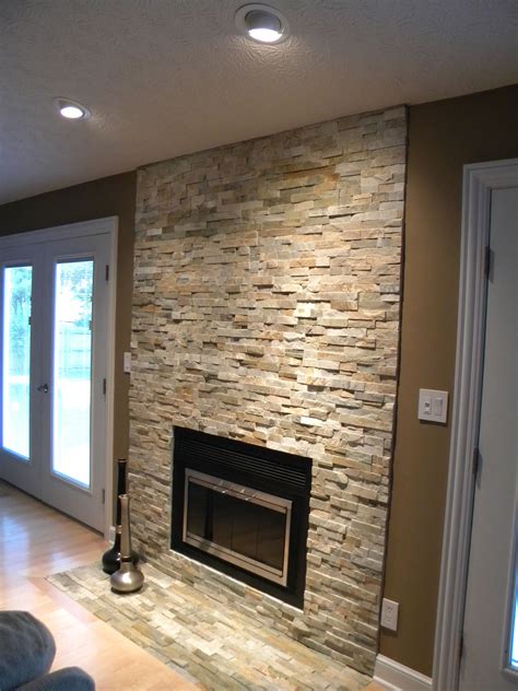 Stone Wall Around Fireplace – Fireplace Guide by Linda