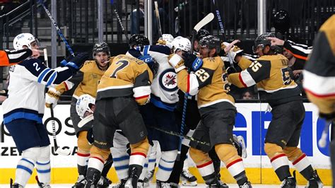 Stone scores twice to lift Golden Knights past Jets 5-2