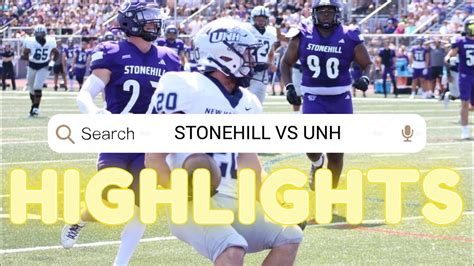Stonehill plays New Hampshire on 8-game road slide
