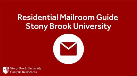 Stony brook mailroom. 24-Hour Quiet Hours begin on May 3, 2024, at 4PM and end on Friday May 17, 2024, at 9PM. During the final exam period, students may not host guests in the residence halls or apartments. Guests are only allowed to assist with a student moving out. While 24-hour quiet hours are in effect, residents are expected to ensure that they are not ... 