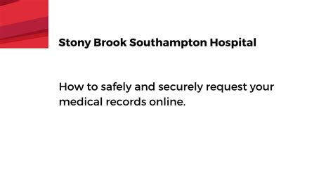 Stonybrook medical records. Things To Know About Stonybrook medical records. 