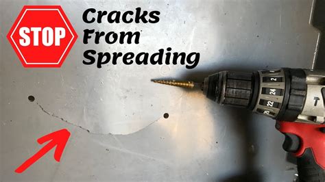 - Brief guide on drilling end of cracks before repair work proceed. 6.3. - Applicable onto plating over 5mm thick. - Size of doubler plate. - Edge preparation .... 