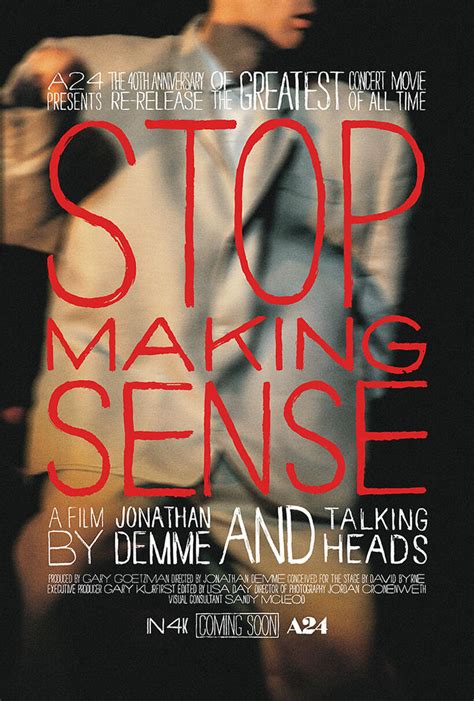  Item details Date. Saturday, October 7, 2023 9:25 PM. Name. Stop Making Sense. This event is currently unavailable to all customers. If this is a priority purchase or members-only event, LOGIN to access member-priced tickets. . 
