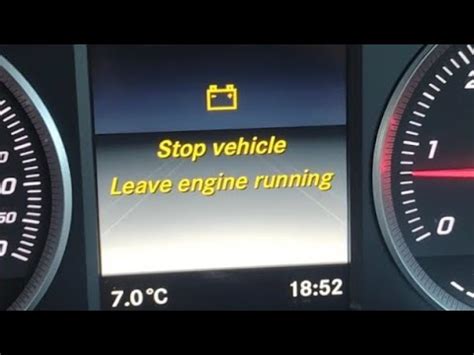 Stop vehicle leave engine running mercedes. A car can stop running while driving if it runs out of fuel or because of malfunctioning components such as alternators, fuel pumps, ignition switches or sensors. Drivers can attem... 