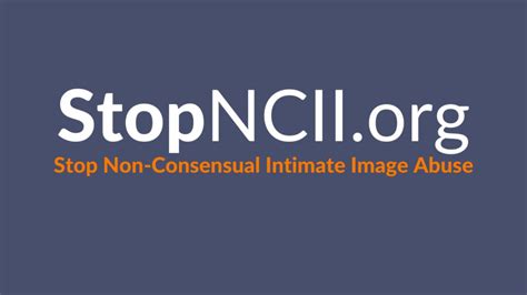 Stopncii. Sep 15, 2023 ... Title: STOPNCII.ORG: Stopping Non-Consensual Image sharing with the help of this Website #cyberclub #vbspu Details: How to be safe from ... 