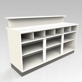 Storage Wrap Counters & Register Stands KC Store Fixtures