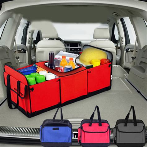 Storage for car. Car Trunk Organizer, Storage for SUVs or Sedans, Foldable Cargo Storage Containers with 9 Pockets and Reinforced Handles, with Non-Slip Bottom, Collapsible Storage for SUVs, Sedans, or Any Cars. 687. $2395. Save 5% with coupon. FREE delivery Wed, Feb 21 on $35 of items shipped by Amazon. +3. 