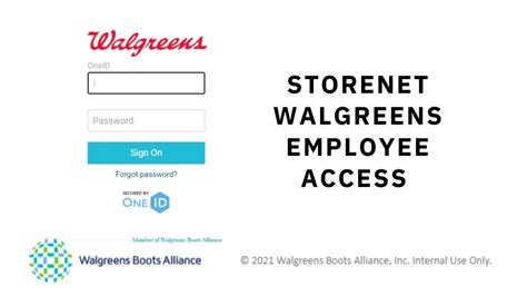 Password. Sign On. Forgot password? Member of Walgreens Boots Alliance.