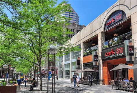 If you're looking for a place to shop, eat, and drink in Denver, look no further than 16th Street Mall. Opened in 1982, this 1.7-mile pedestrianized stretch is lined with more than 300 stores, restaurants, and bars. But don't worry, you can easily get from one end to the other on a free shuttle bus.