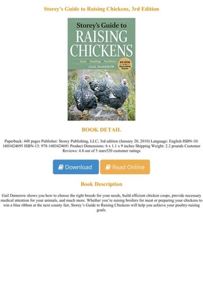 Storey s guide to raising chickens 3rd edition storey s. - Santa maria dell'umiltà, e la cappella del collegio americano del nord..