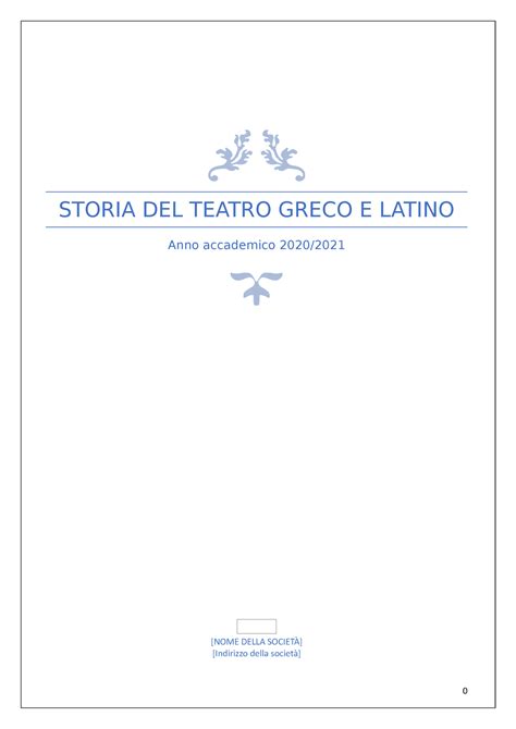 Storia del teatro greco e latino. - Gli oracoli dei croni iniziano la guida agli antichi misteri.