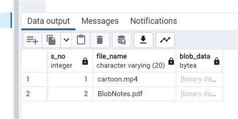 Storing a BLOB in a PostgreSQL Database using Python