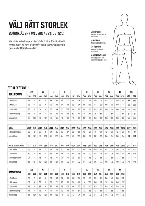 Storleksguide