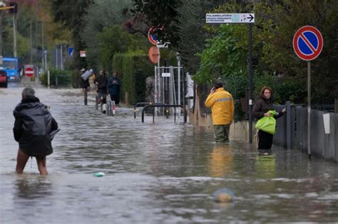 Storm Ciarán sweeps into Italy with record rainfall, killing 3 and bringing toll to 10