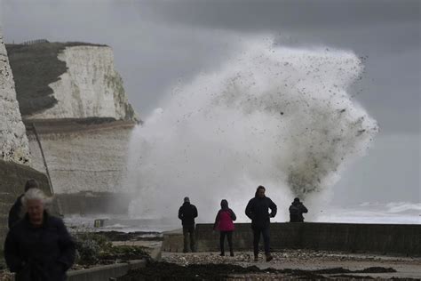 Storm Ciarán whips Western Europe, blowing record winds in France and leaving millions without power