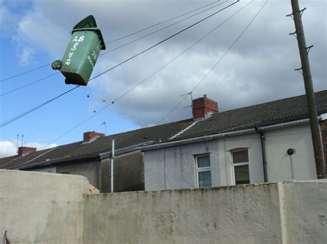 Storm Eunice: Wheelie bins and rubbish go flying as bin …