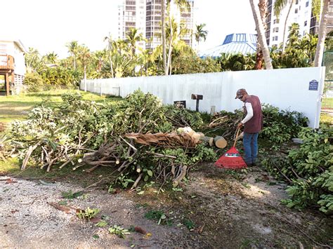 Storm brings damage to small portion of island