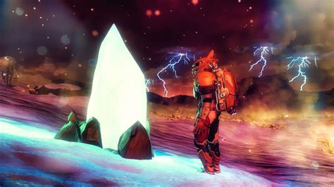 Storm Crystals can be harvested on planets with extreme weather, but only during storms. Here’s a decent guide to finding them. I should add that when a planet looks gray and foggy from space, it means it’s storming (though not every storm will produce crystals — only storms on extreme-weather planets)..