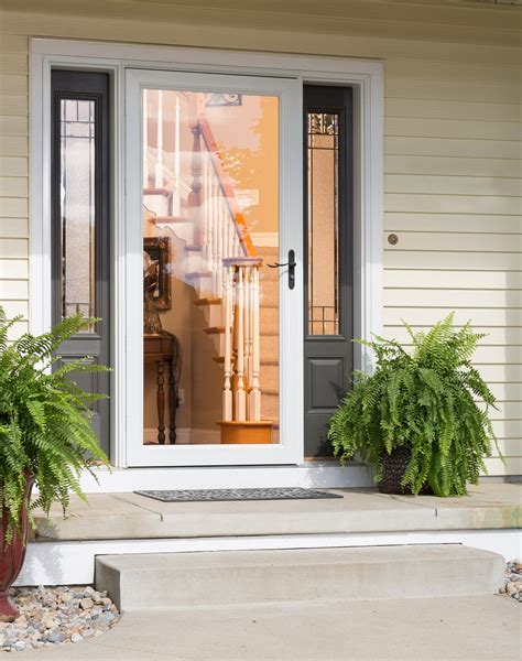 Storm door glass. Shown: Standard Grade storm window, about $324 for a 30×50-inch unit; Indow. Storm windows installed on the inside save energy without changing the look of your home’s exterior. Interior storm windows with features like low-e glass and airtight seals have been around for about a decade—and their popularity is growing. 