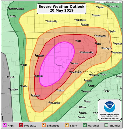 CWAs. Contacts for this resource: Matt Mosier. Right-click and select 'Save Image As' or 'Save Picture As'. NOAA / National Weather Service. National Centers for Environmental Prediction. Storm Prediction Center. 120 David L. Boren Blvd. Norman, OK 73072 U.S.A. spc.feedback@noaa.gov.