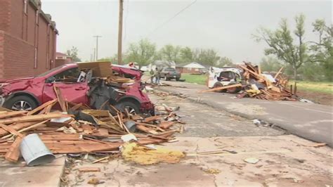 Storm system hitting St. Louis area wreaked havoc in Oklahoma earlier