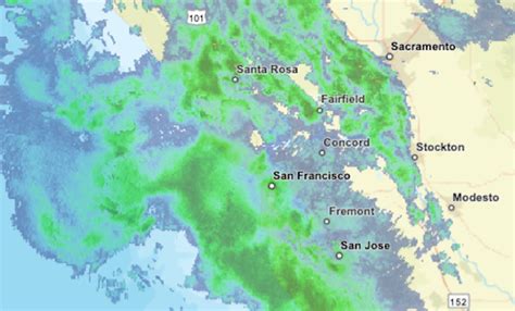Storm tracking map: Where it’s raining in the Bay Area