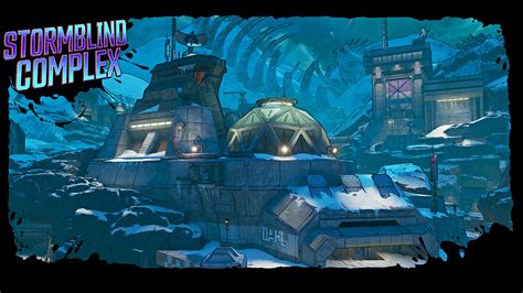 The new map is on Pandora, set in a place called the Stormblind Complex. Formerly a Dahl weapons factory, it's been turned into a large battle zone filled with treasure caches for Arms Race..