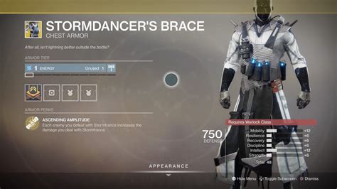 Aug 27, 2022 · If Stormtrance is more your thing, than use the Stormdancer’s Brace which increases Stormtrance’s damage and duration each time you kill an enemy. Hunter Like the other two classes, you could pick a more neutral subclass Exotic like FR0ST-335 or Six Coyote , but you are likely to find more synergy within Arc Exotics. . 