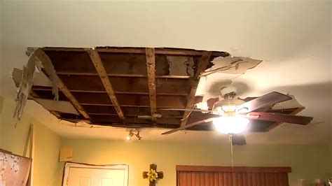 Stormy weather causes ceiling collapse in Hallandale Beach apartment