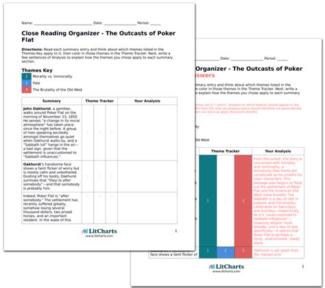 Story Analysis: The Outcasts Of Poker Flat ipl.org