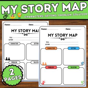 Story Map Layers of Learning Story map, Characters setting problem solution, Learning printables