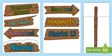 Story Sign Post Display Pack - Reading Display KS1 Resources