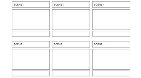 Story-Board: 60 planches vierges