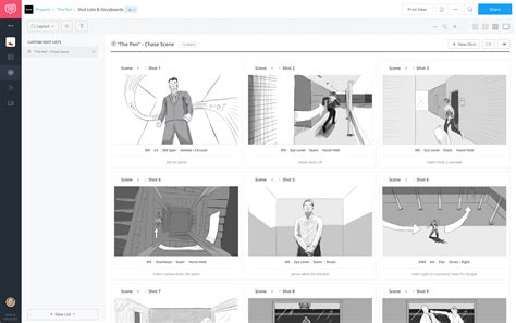 Storyboard Template Create Templates with Storyboard Software